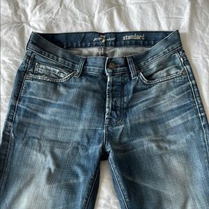 7 For All Mankind Classic Blue Denim Jeans